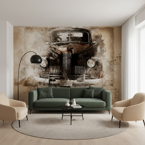 Industrial Style Décor Wallpaper