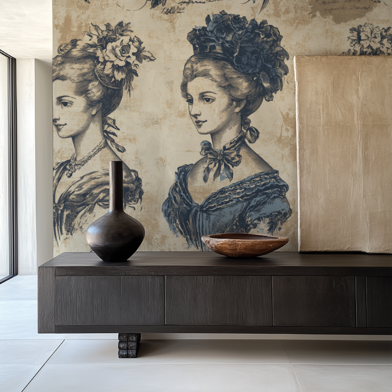 Vintage Portrait Wallpaper