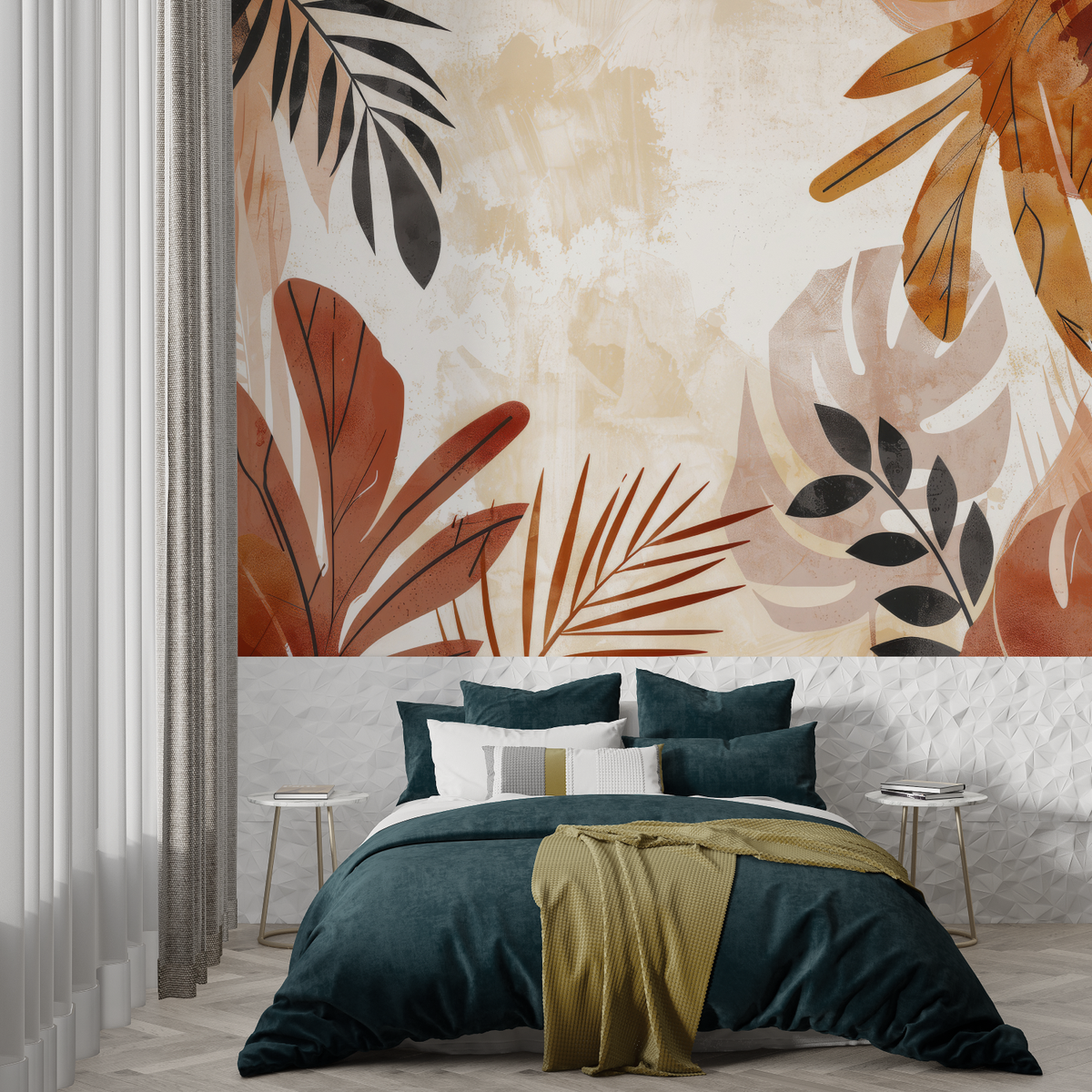 Papier Peint Terracotta Salon