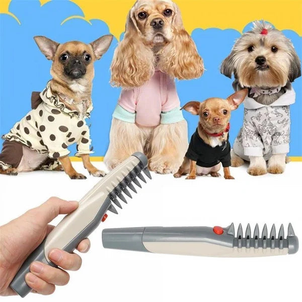 Ciseaux Électriques Silencieux pour Chiens - Toilettage Calme et Sans Stress