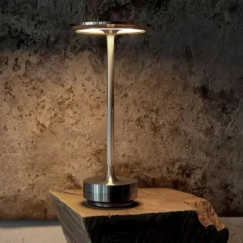 Éclairage LED Minimaliste Japandi - Rechargeable et Respectueux des Yeux