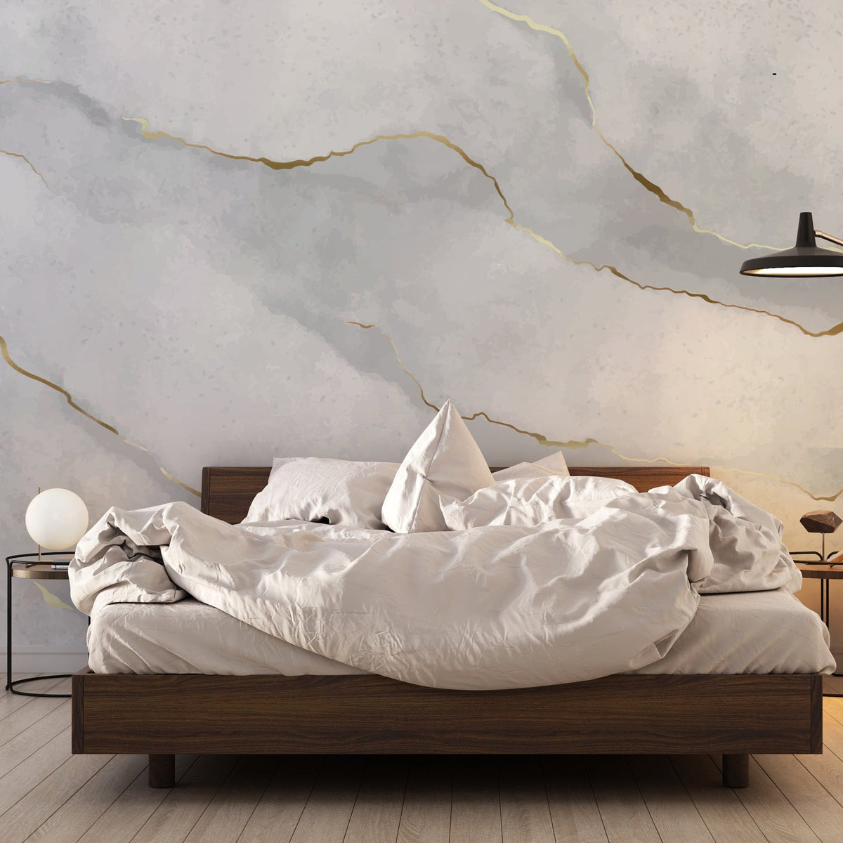 Marble Bedroom Wallpaper