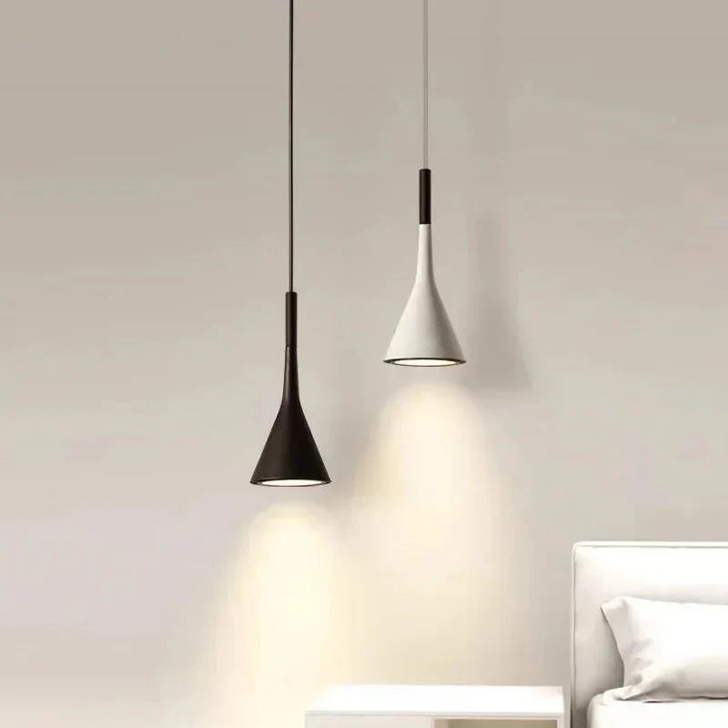 Luminaire Suspendu Contemporain - Câble Ajustable pour Éclairage Personnalisé