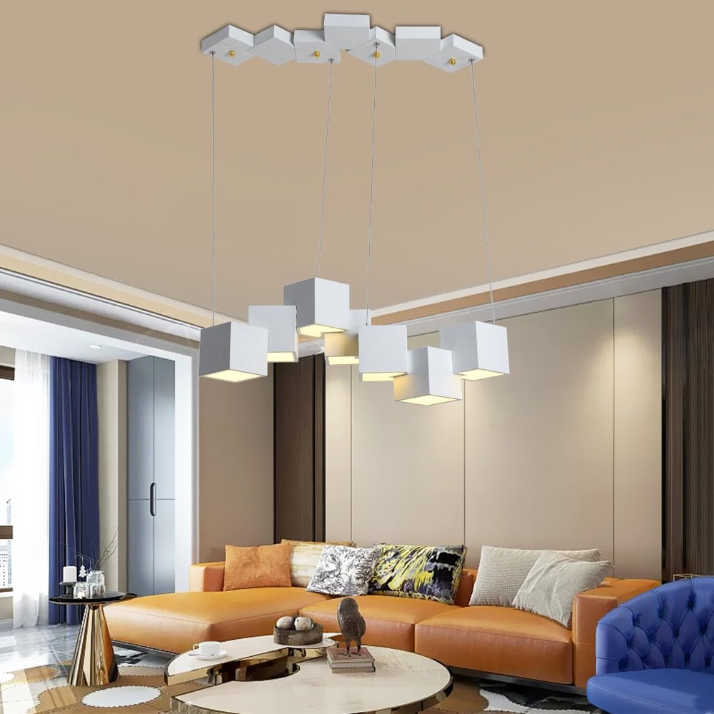 Lampe Suspendue LED Moderne - Éclairage Économe et Design Élégant