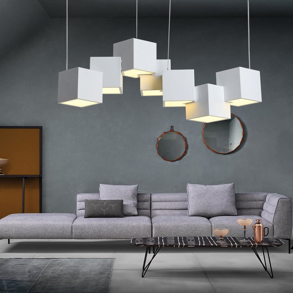 Lampe Suspendue LED Moderne - Éclairage Économe et Design Élégant
