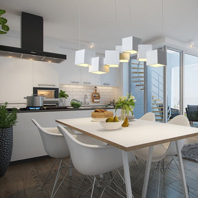Lampe Suspendue LED Moderne - Éclairage Économe et Design Élégant