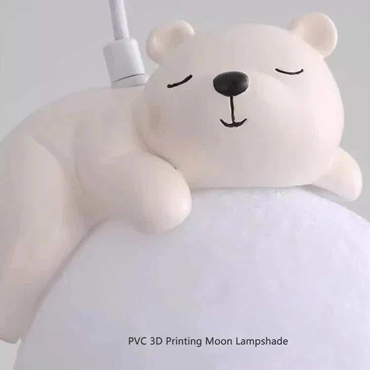 Lampe Lune pour Enfants - Éclairage Enchanteur et Apaisant