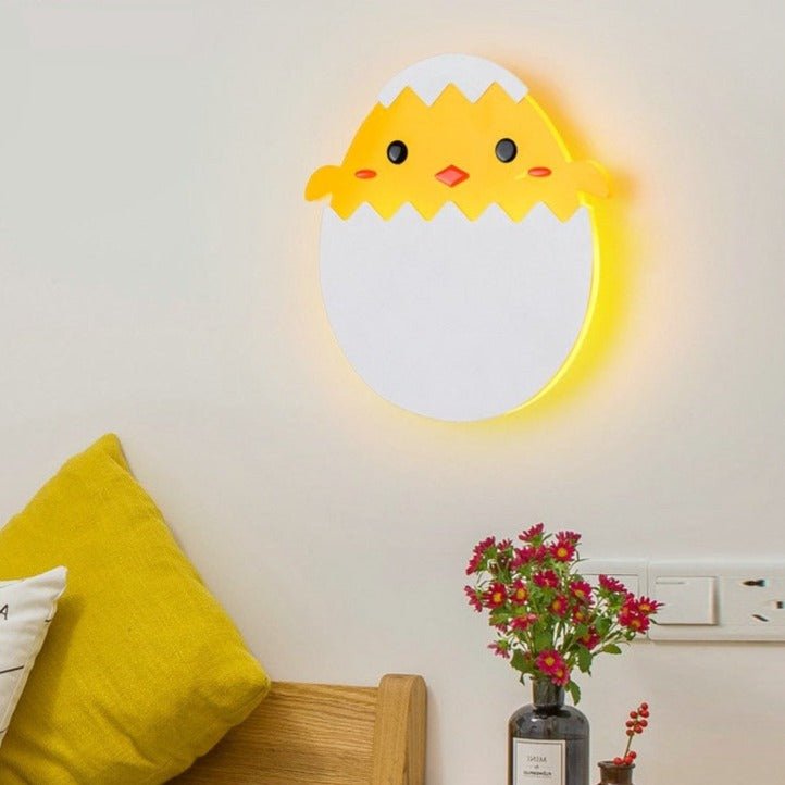 Lampe de Chevet Poulette pour Enfant - Design Mignon et Éclairage LED Doux