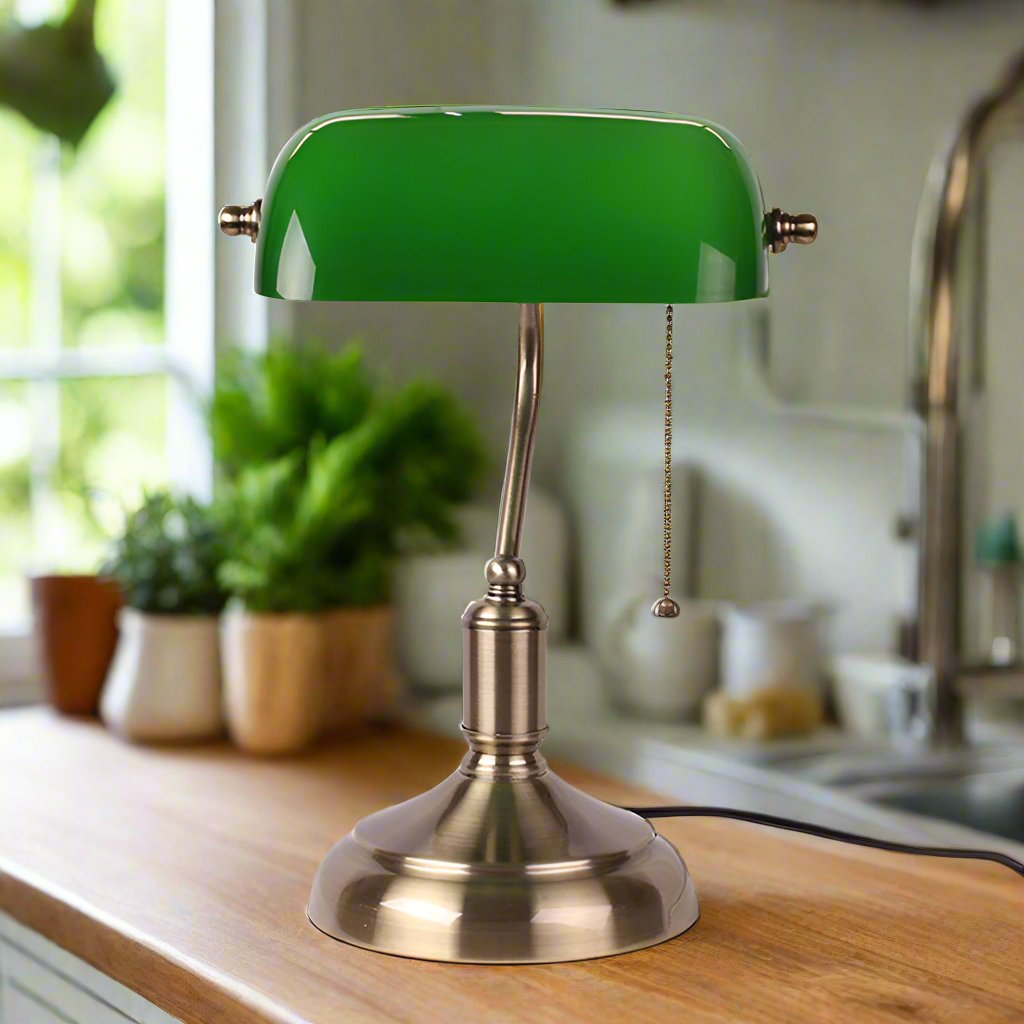 Lampe de Table Élégante en Verre - Design Intemporel et Éclairage Raffiné