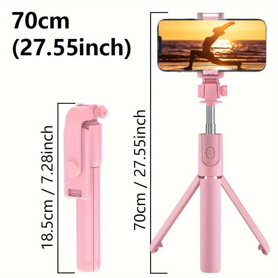 Bâton à Selfie Flexible 360° - Télécommande Sans Fil et Compact pour Voyage