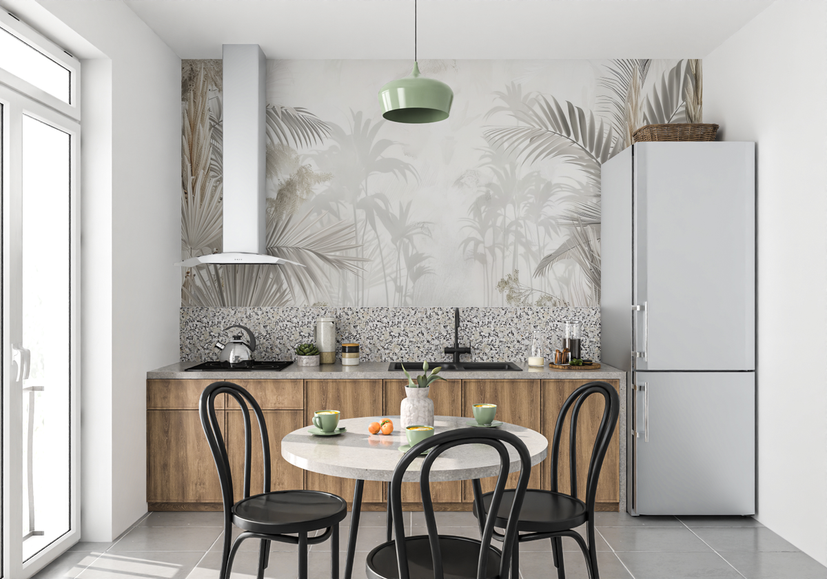 Beige and Grey Wallpaper