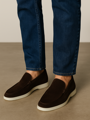 Mocassins en Suède pour Homme - Confort et Élégance Décontractée