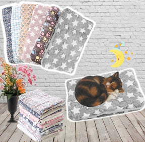 Couverture Douce pour Chat - Hypoallergénique et Lavable en Machine