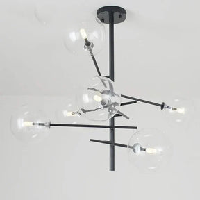 Lustre en Verre Élégant pour Maison - Design Raffiné et Ambiance Luxueuse