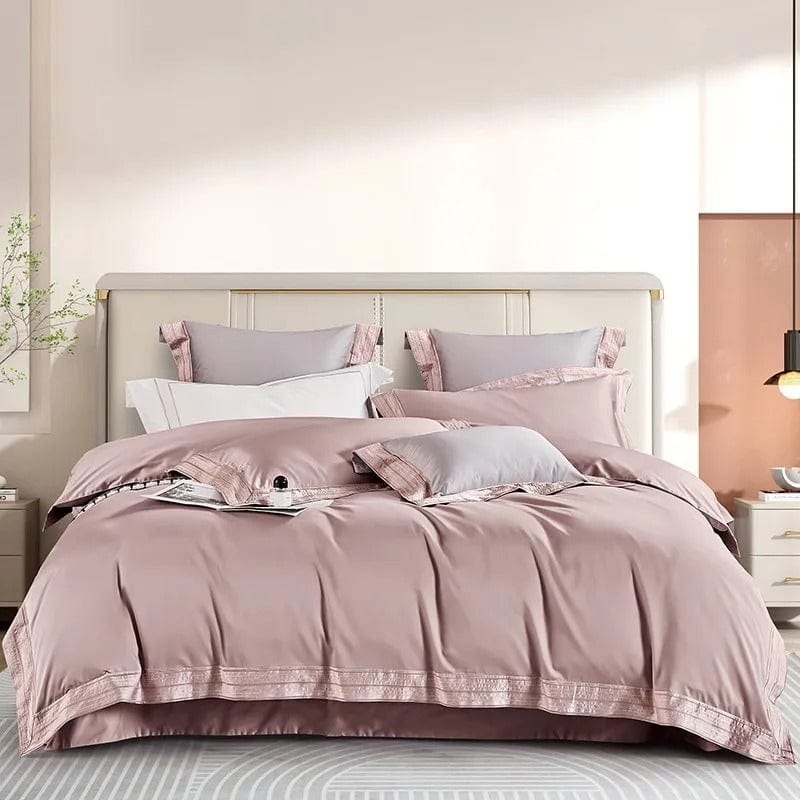 Ensemble de Couette en Coton Égyptien - Luxe et Confort pour Votre Chambre
