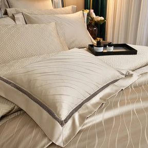 Literie en Coton Égyptien Luxe - Douceur et Confort d'Hôtel 5 Étoiles