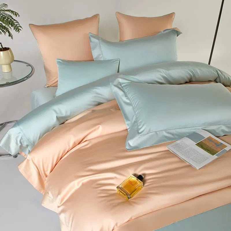 Housse de Couette en Coton Égyptien - Confort Luxueux et Élégance Intemporelle