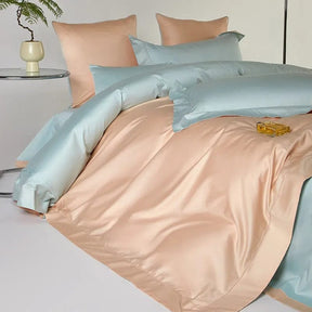 Housse de Couette en Coton Égyptien - Confort Luxueux et Élégance Intemporelle
