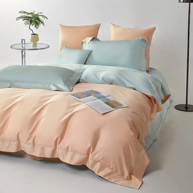 Housse de Couette en Coton Égyptien - Confort Luxueux et Élégance Intemporelle