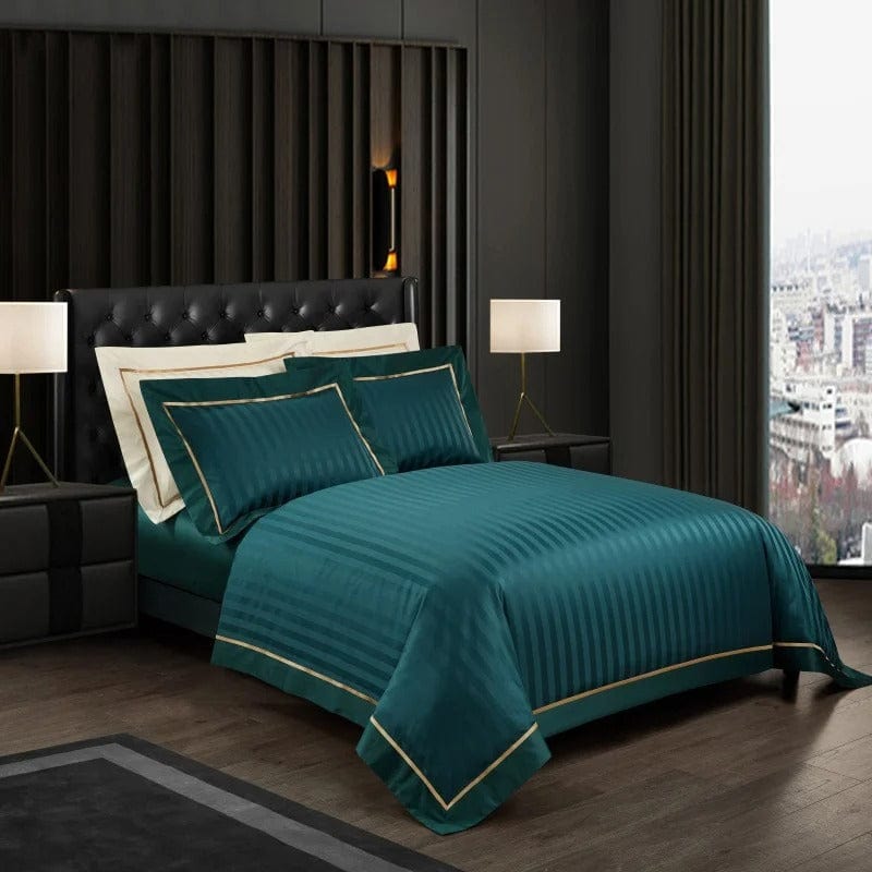 Ensemble de Couette en Coton Égyptien - Luxe et Élégance pour Votre Chambre