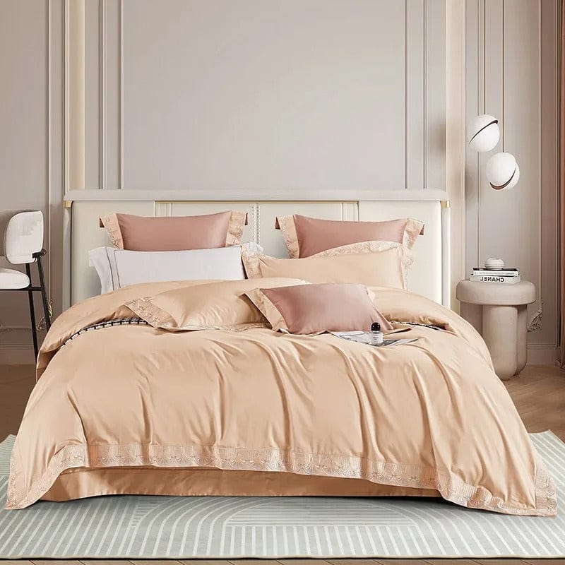 Ensemble de Literie en Coton Égyptien - Luxe et Confort pour Votre Chambre