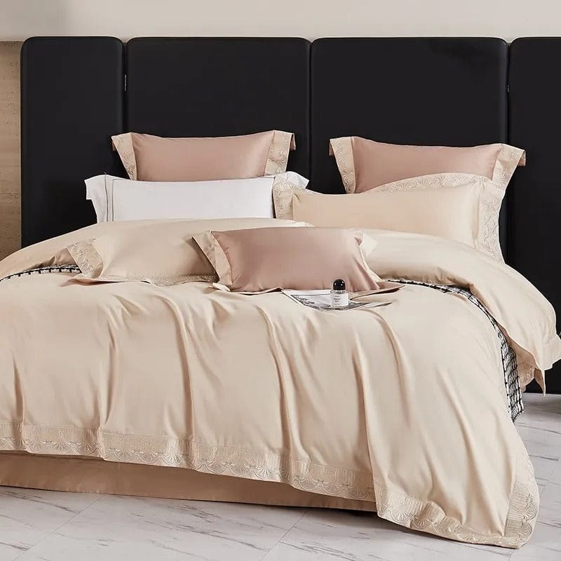 Ensemble de Literie en Coton Égyptien - Luxe et Confort pour Votre Chambre