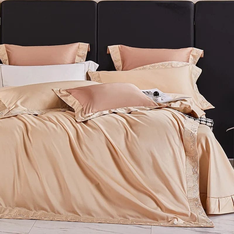 Ensemble de Literie en Coton Égyptien - Luxe et Confort pour Votre Chambre