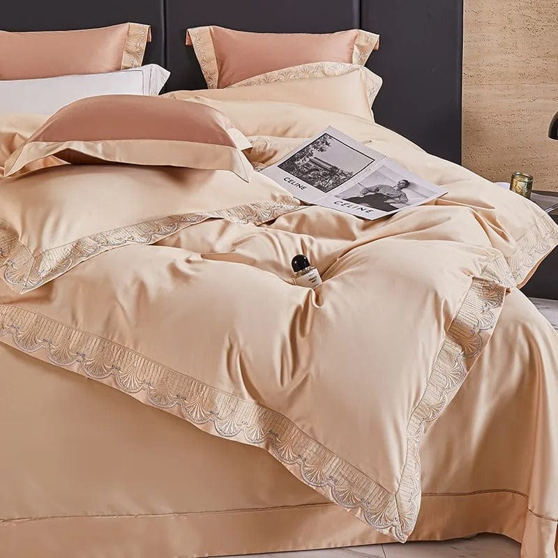Ensemble de Literie en Coton Égyptien - Luxe et Confort pour Votre Chambre