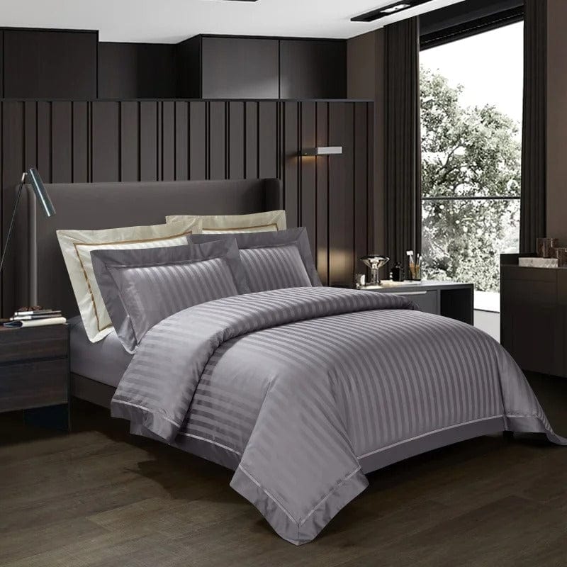 Ensemble de Literie en Coton Égyptien - Luxe et Élégance pour Votre Chambre