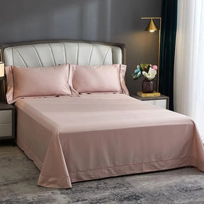Literie en Coton Égyptien Rose - Luxe et Confort Inégalés