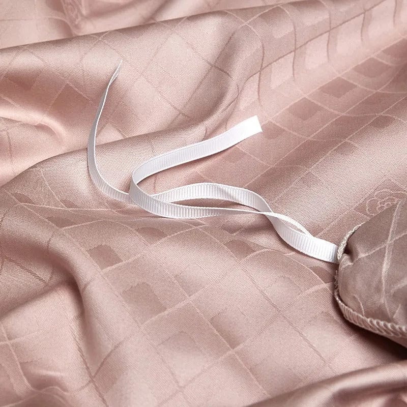 Literie en Coton Égyptien Rose - Luxe et Confort Inégalés