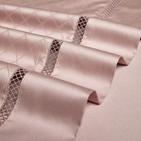 Literie en Coton Égyptien Rose - Luxe et Confort Inégalés