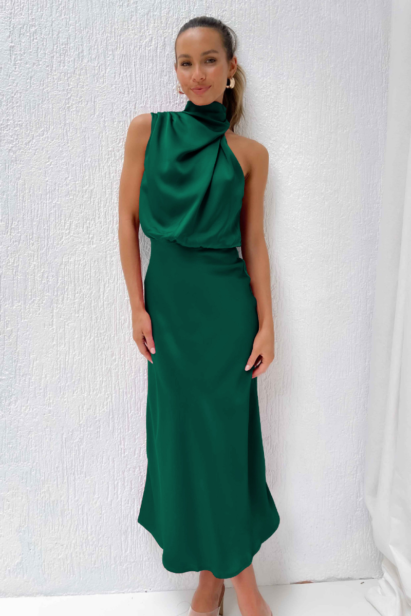 Robe de Soirée Maxi Hors-Épaule - Élégance et Confort pour Toutes Occasions