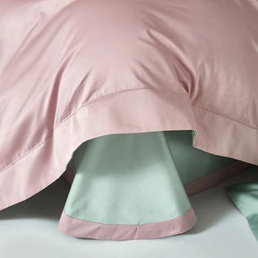 Housse de Couette en Coton Égyptien - Design Floral Élégant et Luxueux