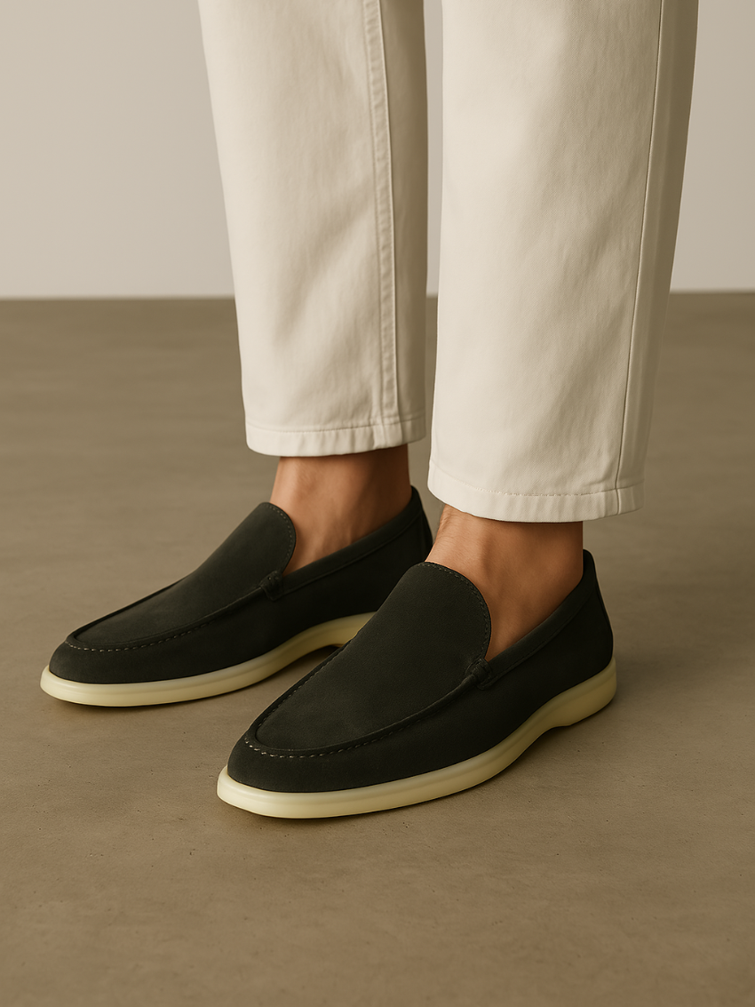 Mocassins en Suède pour Hommes - Confort et Style Décontracté