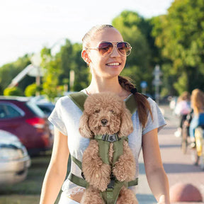 Sac à Dos de Transport pour Chien - Confort et Liberté de Mouvement