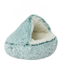 Coussin Rond pour Chat - Panier Douillet et Sac de Couchage