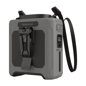 Ventilateur Portable avec Batterie Externe - Confort et Éclairage Pratique en Déplacement
