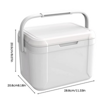 Glacière de Camping Isotherme - Isolation Durable et Capacité de 13 Litres