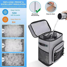 Sac à Dos Isotherme Étanche - Capacité de 30L et Isolation Efficace
