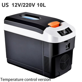 Réfrigérateur Portable Électrique 10L - Double Tension et Design Élégant