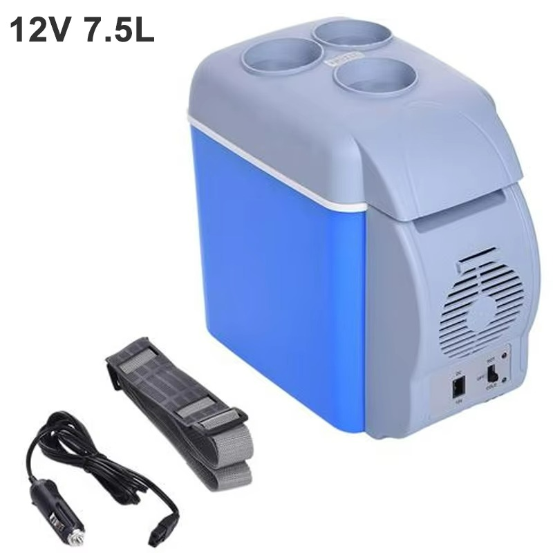 Réfrigérateur Portable Électrique 10L - Double Tension et Design Élégant