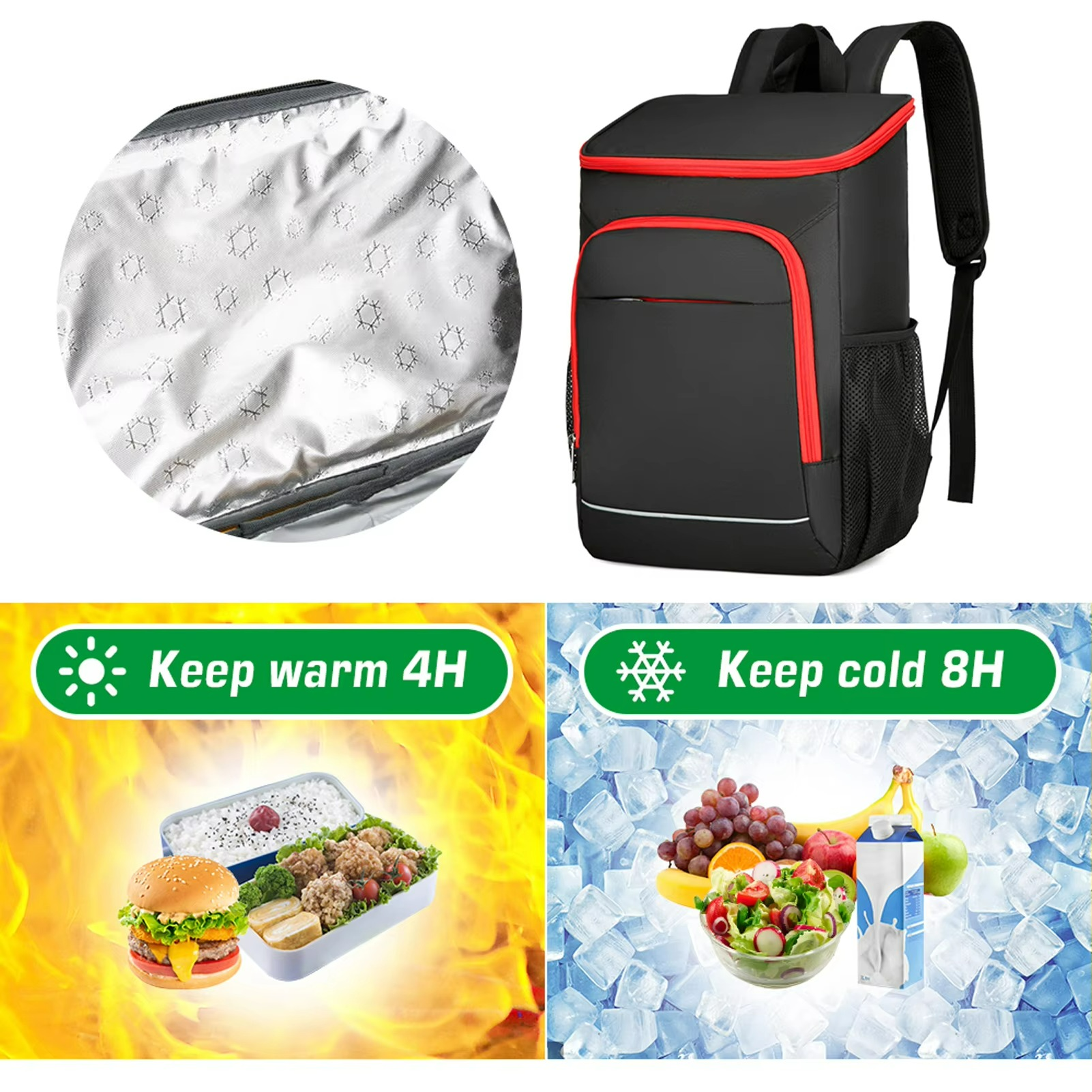 Sac à Dos Isotherme pour Pique-nique - Préservation Thermique et Confort Optimal