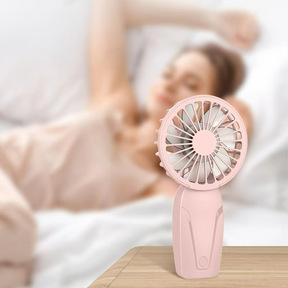 Ventilateur Portable Rechargeable USB - Compact et Silencieux pour Été