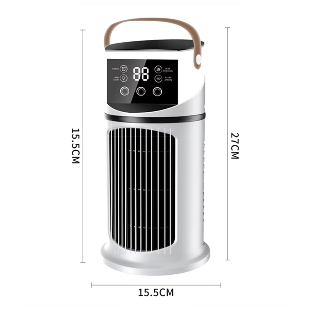 Ventilateur Refroidissant avec Humidificateur - Confort et Fraîcheur pour Intérieur