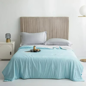 Couette Rafraîchissante Été Double Face - Tissu Froid et Confort Optimal