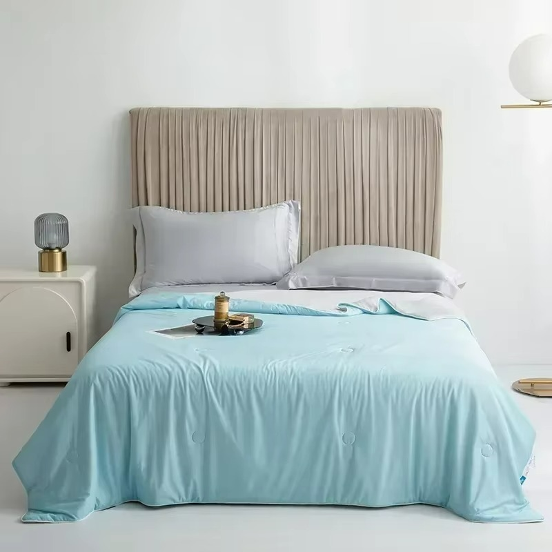 Couette Rafraîchissante Été Double Face - Tissu Froid et Confort Optimal