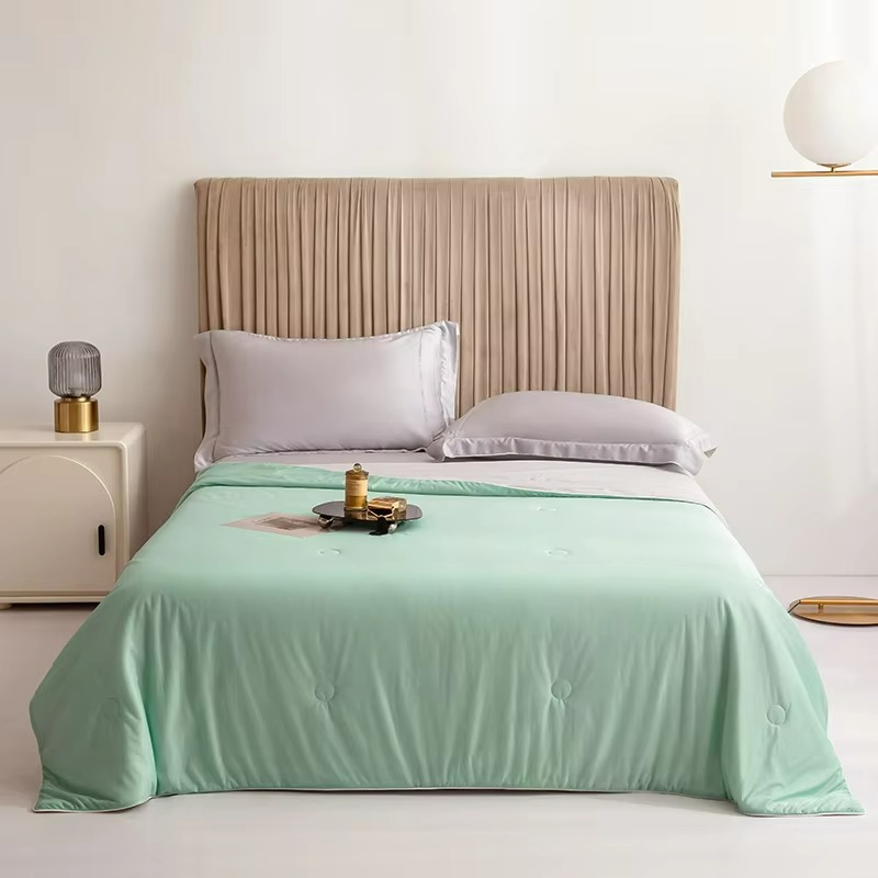 Couette Rafraîchissante Été Double Face - Tissu Froid et Confort Optimal