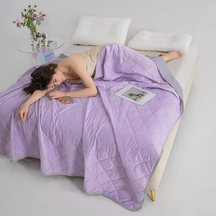 Couette Légère d'Été - Confort Rafraîchissant et Écologique