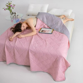 Couette Légère d'Été - Confort Rafraîchissant et Écologique